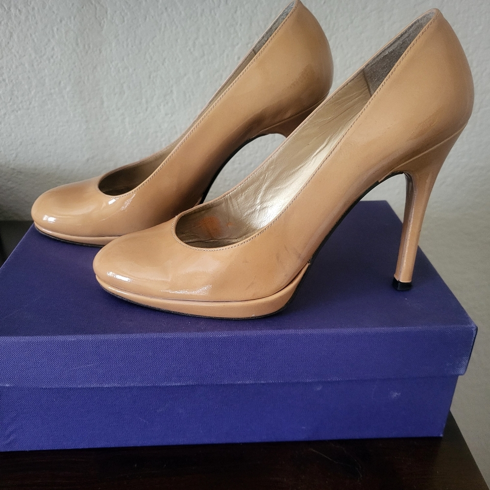 Stuart Weitzman platswoon heel